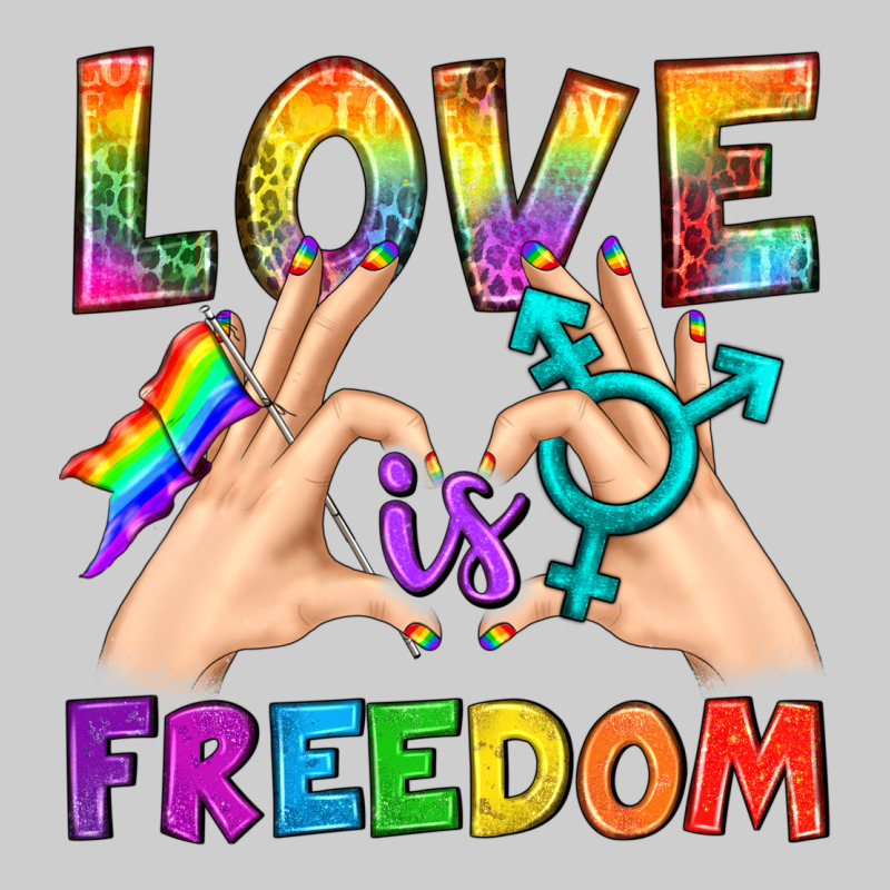 Love Is Freedom Premium Sweatshirt by BundleAndBundleShop | Teevron