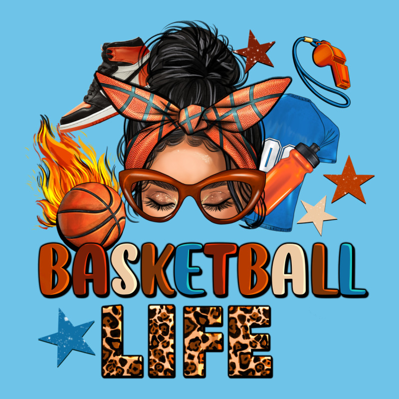 Basketball Life Messy Bun Premium Sweatshirt by FaDigitalArtStudio | Teevron