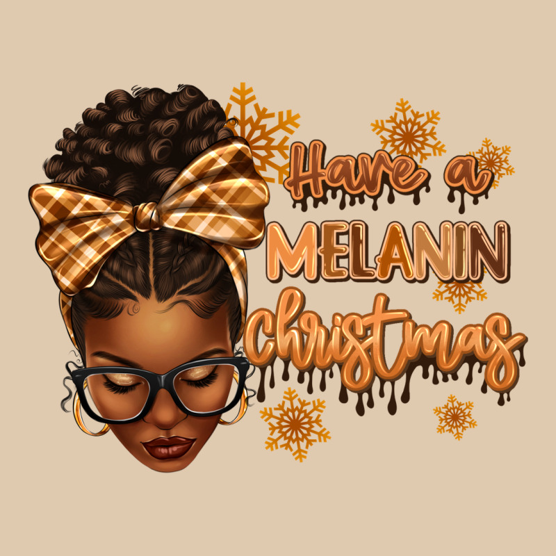 Have A Melanin Christmas Afro Woman Heavyweight Sweatshirt by texasbilliewilder | Teevron