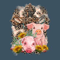 Western Pigs With Crosses Urban Heavy Tee | Teevron