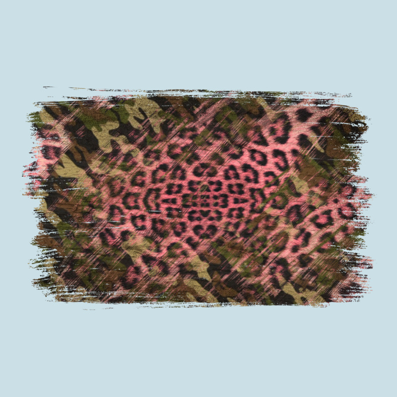 Camouflage Pink Leopard Background Ladies Tee by Jasminsmagicworld | Teevron