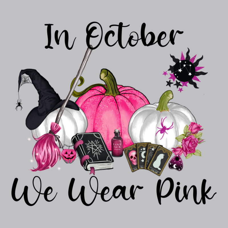 In October We Wear Pink Long Sleeve Tee by RanaPortraitStore | Teevron
