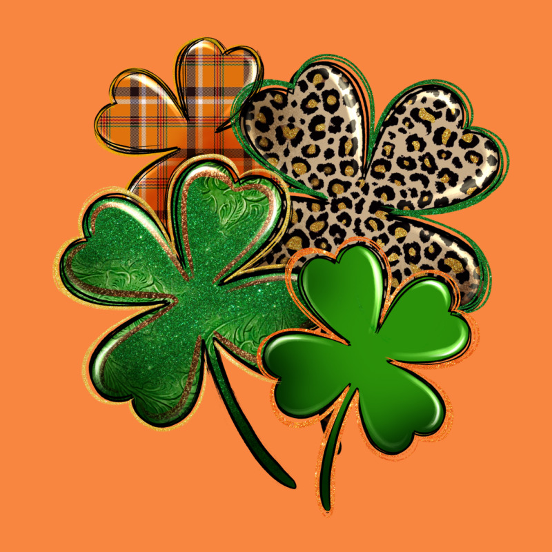 Leopard Shamrock Premium Sweatshirt by FaDigitalArtStudio | Teevron