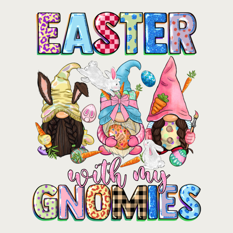 Easter With My Gnomies  Easter Day Zipper Hoodie by CowGirlArtShop | Teevron