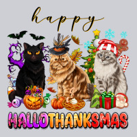 Happy Hallothanksmas Cats Heavyweight Sweatshirt | Teevron