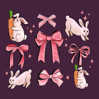 Pink Ribbons With Rabbits Premium Tee | Teevron