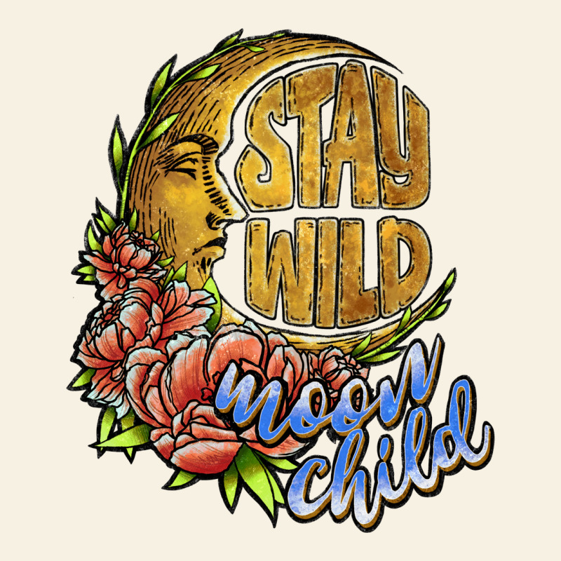 Stay Wild Moon Child Vintage Tee by JahusDesignShop | Teevron