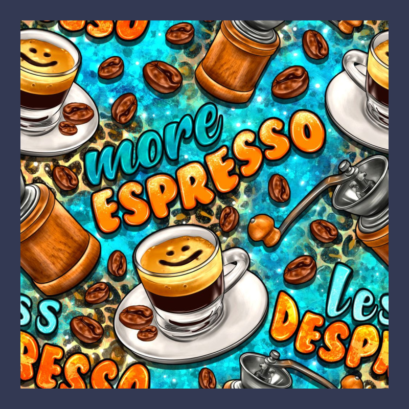 More Espresso Less Despresso Coffee With Leopard Seamless Pattern Bbs Heavyweight Hoodie by BundleAndBundleShop | Teevron