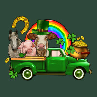 St. Patrick's Day Farm Animals Zipper Hoodie | Teevron