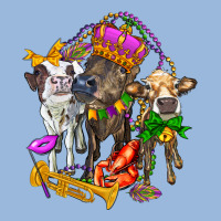 Little Cows And Mardi Gras Party Olivia Premium Hoodie | Teevron
