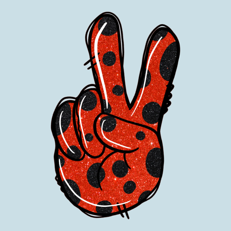 Ladybug Peace Sign Ladies Tee by Jasminsmagicworld | Teevron