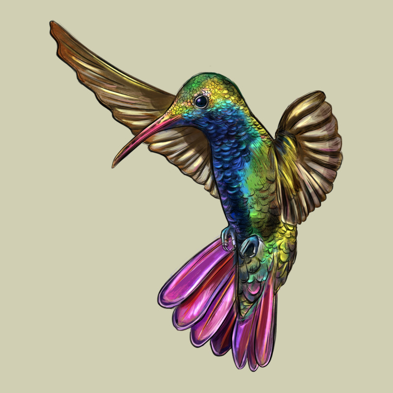 Broad Billed Hummingbird Heavy Core Tee by LillyAllenDesigns | Teevron