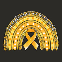 Childhood Cancer Awareness Rainbow (1) Heavy Core Tee | Teevron