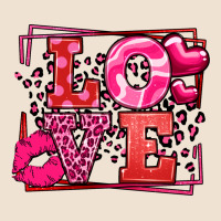 Love Valentine's Day Leopard Frame Urban Heavy Tee | Teevron
