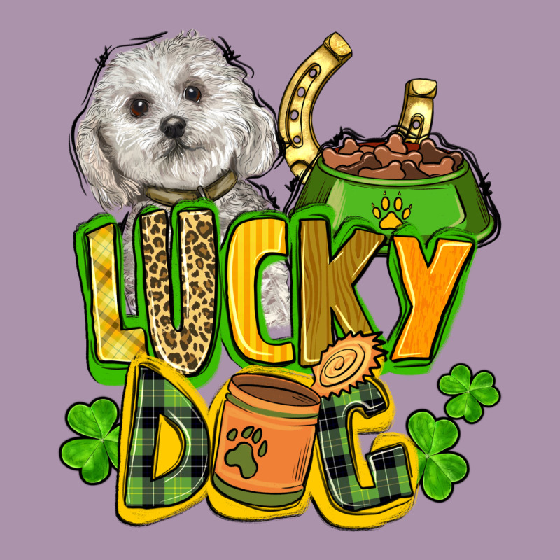 Lucky Dog St. Patrick's Heavyweight Hoodie by FaDigitalArtStudio | Teevron