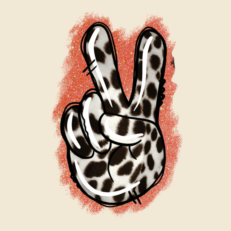 Dalmatians Skin Peace Sign Ladies Tee by Jasminsmagicworld | Teevron