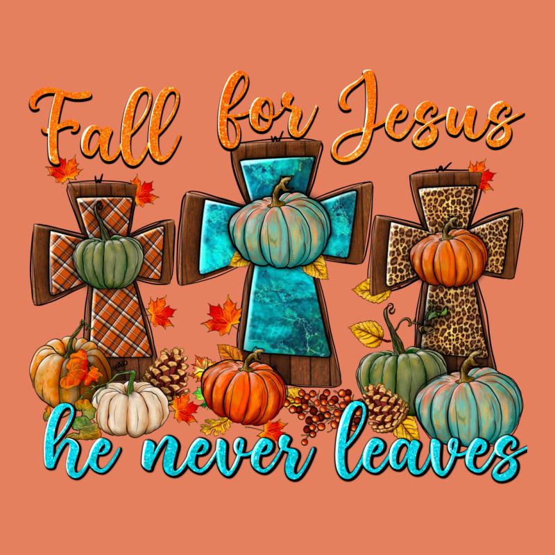 Fall For Jesus He Never Leaves Classic Tee by BundleAndBundleShop | Teevron