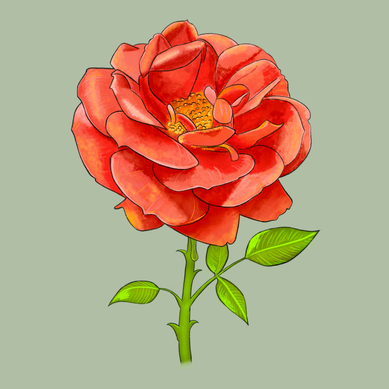 All A Twitter Rose Urban Heavy Tee by LillyAllenDesigns | Teevron