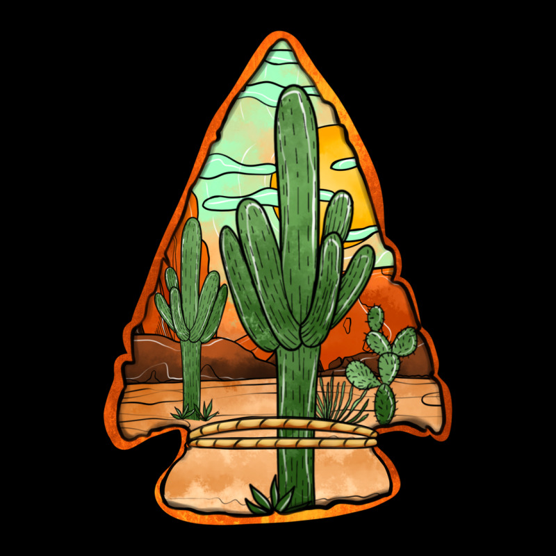 Desert Cactus Arrowhead Heavy Core Tee by Jasminsmagicworld | Teevron