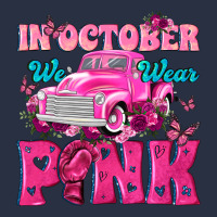 In October We Wear Pink Truck Heavyweight Sweatshirt | Teevron