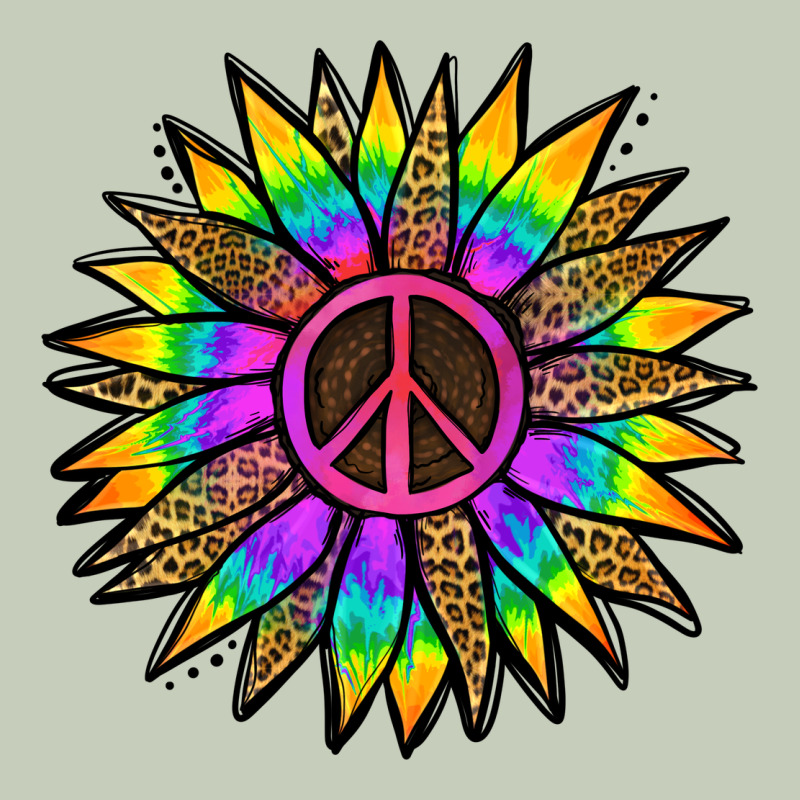 Peace Hippie Sunflower Ladies Tee by Jasminsmagicworld | Teevron
