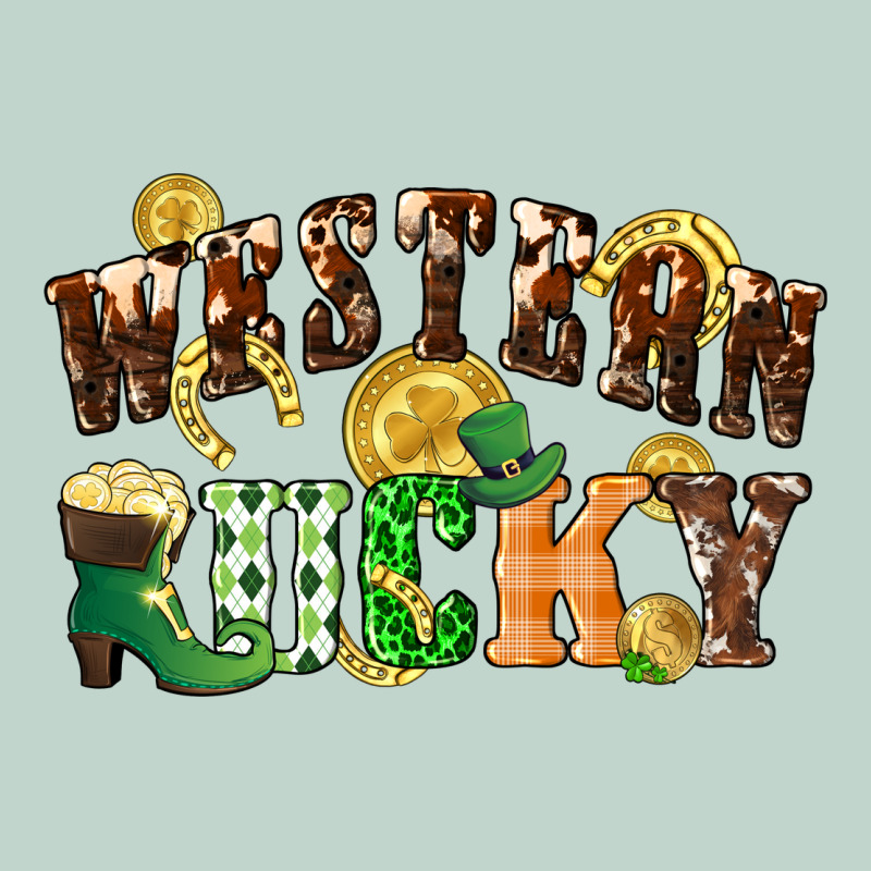 Western Lucky St. Patrick's Day Zipper Hoodie by CowGirlArtShop | Teevron