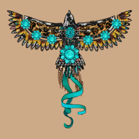 Turquoise Thunderbird Vintage Hoodie | Teevron