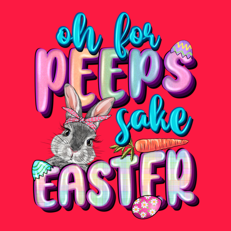 Oh For Peeps Sake Easter Day Zipper Hoodie by CowGirlArtShop | Teevron