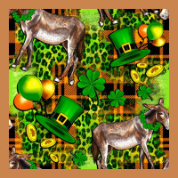 St. Patrick's Donkey With Leprechaun Heavyweight Hoodie | Teevron