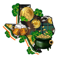 texas map st patrick's day | Teevron