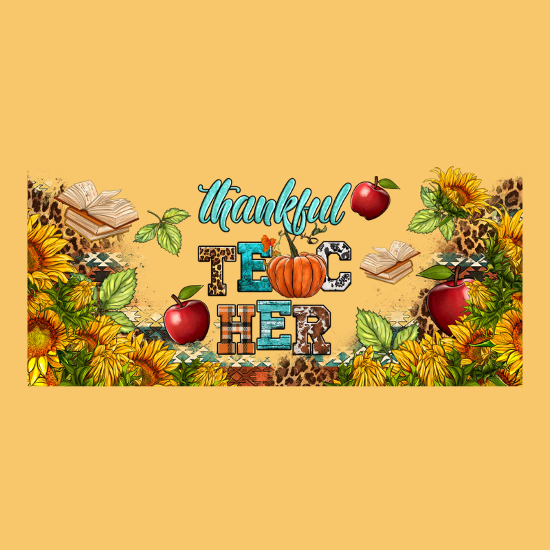 Thankful Teacher Fall Libbey Glass Vintage Hoodie by BundleAndBundleShop | Teevron