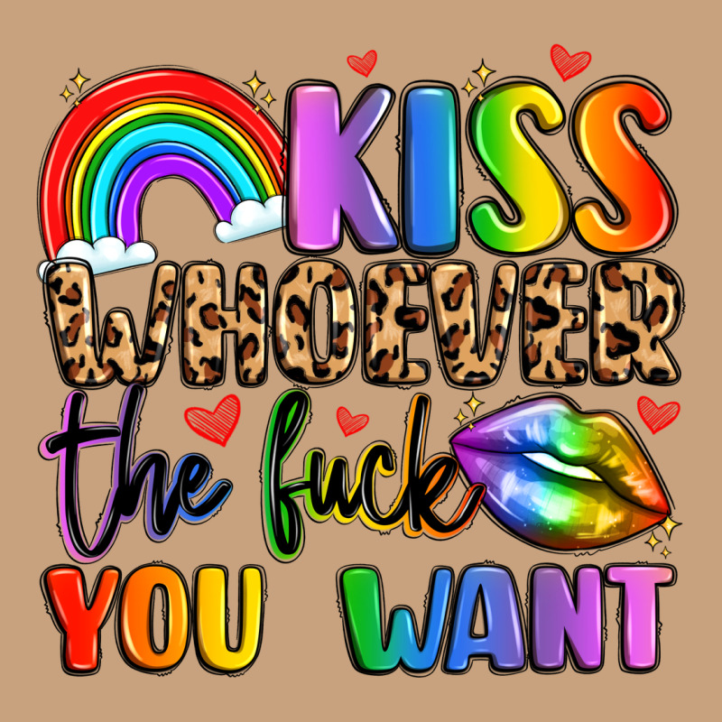 Kiss Whoever The Fuck You Want Vintage Tee by LillyAllenDesigns | Teevron