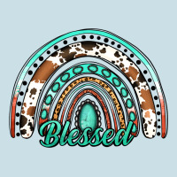 Blessed Western Rainbow Ladies Tee | Teevron