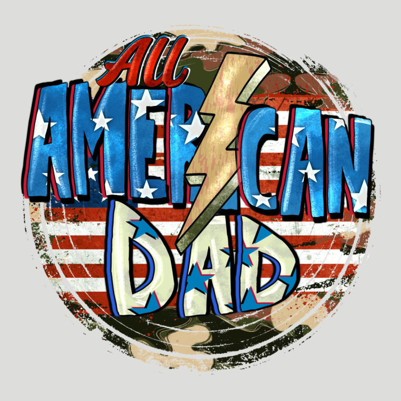 All American Dad 4th Of July Zipper Hoodie by CowGirlArtShop | Teevron