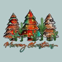 Western Christmas Trees Merry Christmas Heavy Core Tee | Teevron