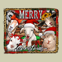 Merry Christmas Goats Heavy Core Tee | Teevron