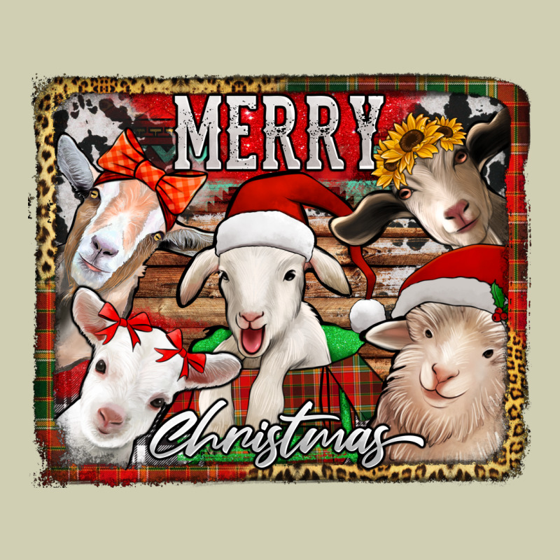 Merry Christmas Goats Heavy Core Tee by Jasminsmagicworld | Teevron