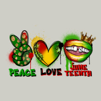 Peace Love Juneteenth Heavyweight Hoodie | Teevron
