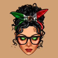 Mexican Latina Girl Messy Bun Vintage Tee | Teevron