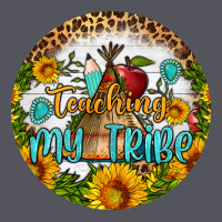 Teaching My Tribe Round Earring Vintage Hoodie | Teevron