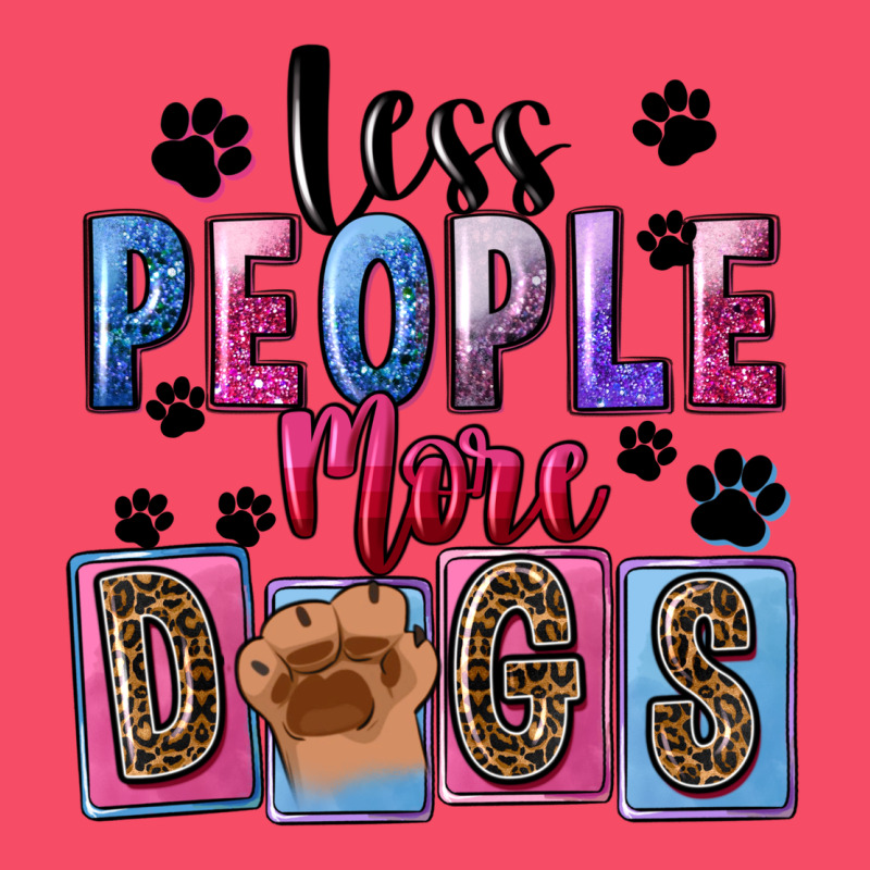 Less People More Dogs Premium Sweatshirt by FaDigitalArtStudio | Teevron