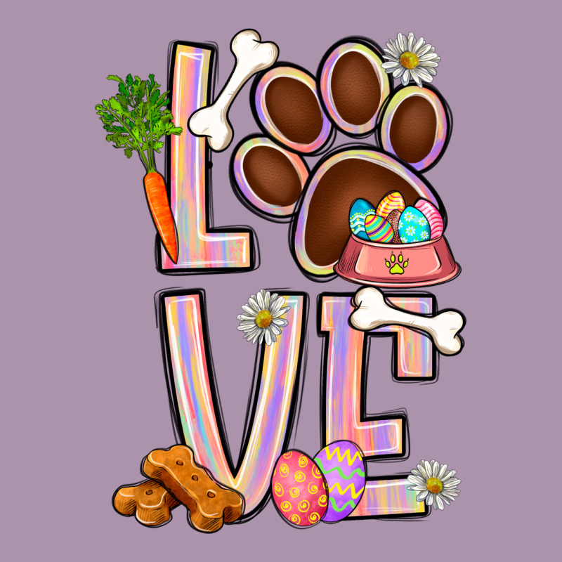 Tie Dye Easter Love Dog Paw Heavyweight Hoodie by BundleAndBundleShop | Teevron