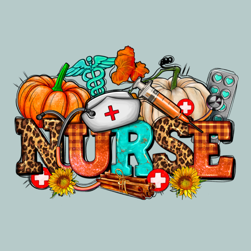 Nurse With Fall Element Heavy Core Tee by AdoDesignShop | Teevron
