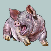 Landrace Pig Heavy Core Tee | Teevron