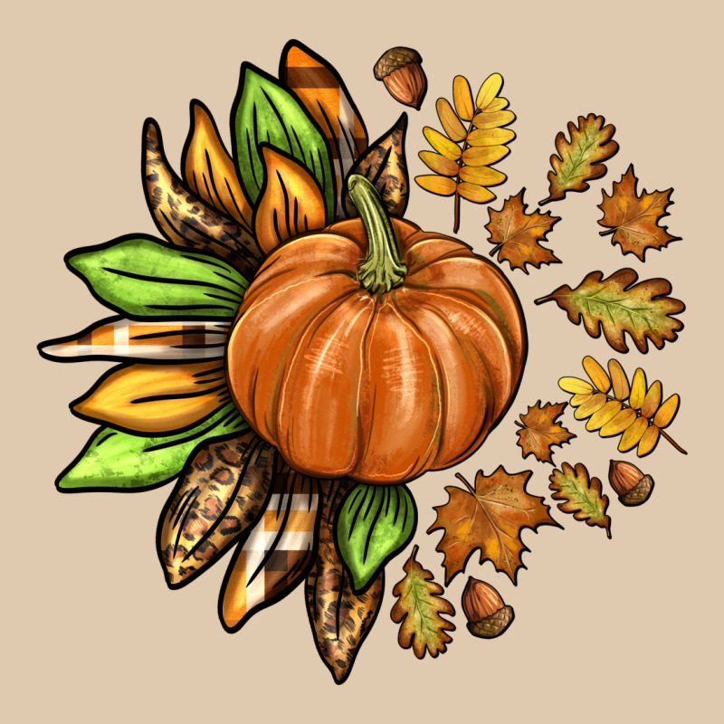 Fall Sunflower With Pumpkin Heavyweight Sweatshirt by texasbilliewilder | Teevron