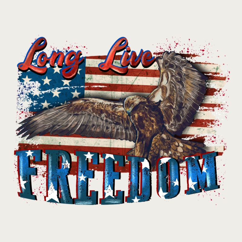 Long Live Freedom 4th Of July Zipper Hoodie by CowGirlArtShop | Teevron