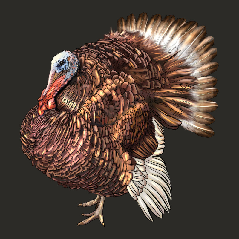 Bourbon Red Turkey Heavy Core Tee by LillyAllenDesigns | Teevron