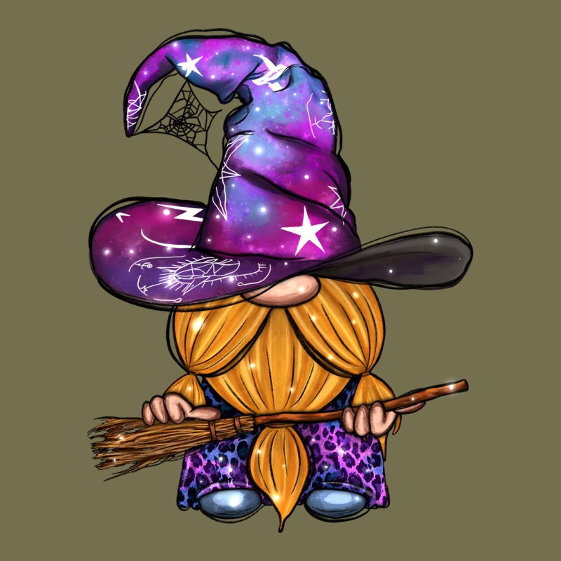 Witch Gnome With Broom Vintage Hoodie by BundleAndBundleShop | Teevron