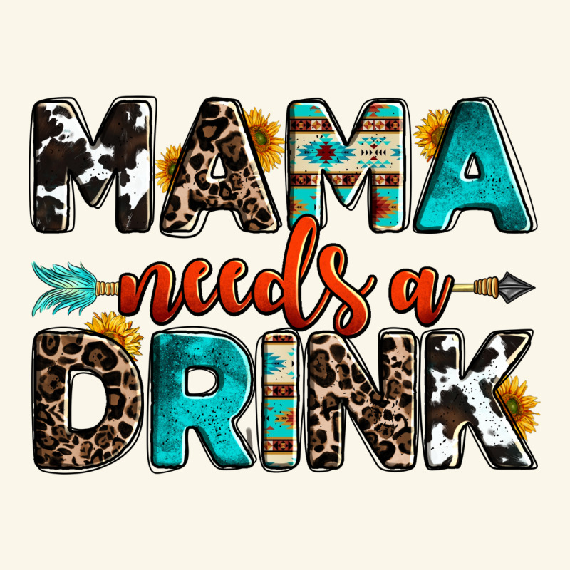 Mama Needs A Drink Premium Hoodie by OliviaCreatesArt | Teevron