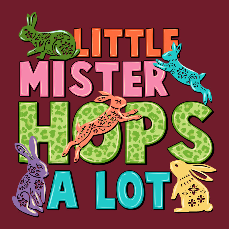 Little Mister Hops A Lot Easter Day Zipper Hoodie by CowGirlArtShop | Teevron